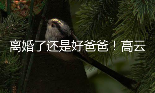 爸爸厅儿现高璇餐带女云翔是好身董离婚了还