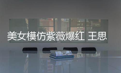 爆红美女模仿 王狂刷紫薇思聪礼物