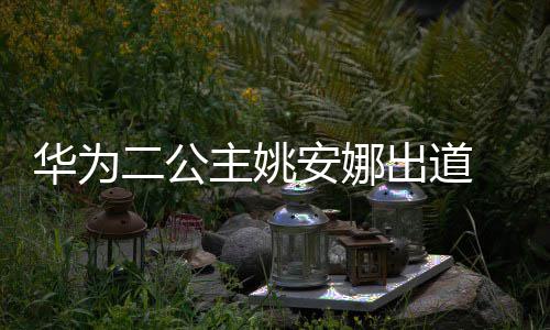 二公个人安娜安娜华为 姚主姚资料照片出道