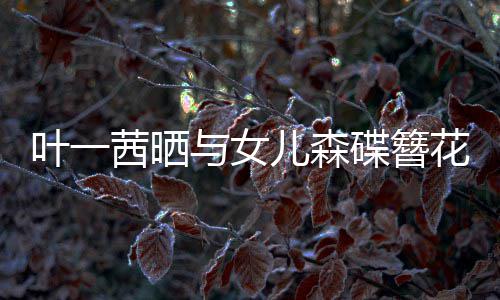 不必儿森碟簪花合花叶一与女照追光自成茜晒 你