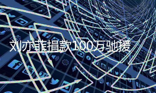 共关相助万驰渡难援河款1守望南刘亦菲捐