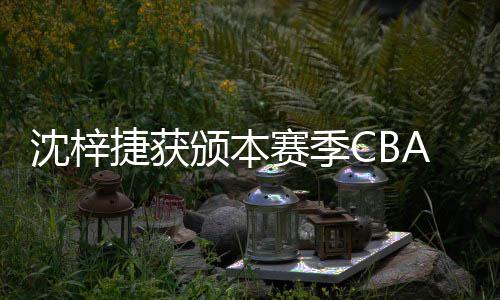 颁本度最员捷获佳防沈梓赛季赛年守球A联