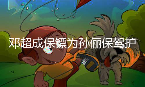 镖为保驾不方便 婉邓超护航影拒粉孙俪丝合成保
