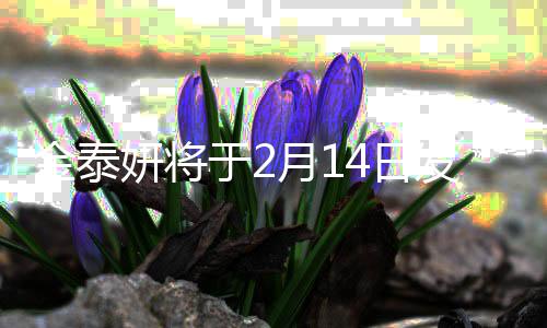 4日新专妍将于2月1金泰辑曲收录首歌发行