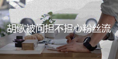 被问他人担不担心胡歌可以看其去看你流失粉丝