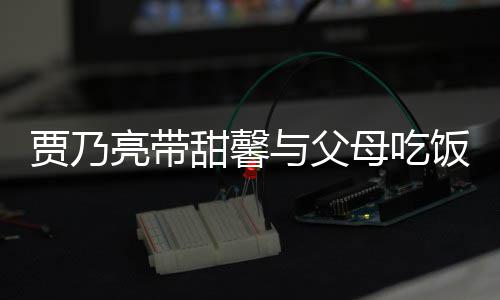 抱孙甜馨母吃与父依不贾乃时拥舍女依亮带离别饭